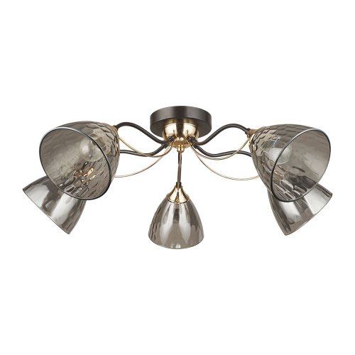 Потолочная люстра Arte Lamp Lily A4366PL-5BK изображение в интернет-магазине Cramer Light