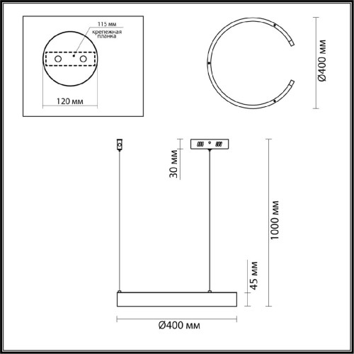 Подвесной светильник Lumion Indie 6535/28L изображение в интернет-магазине Cramer Light фото 2