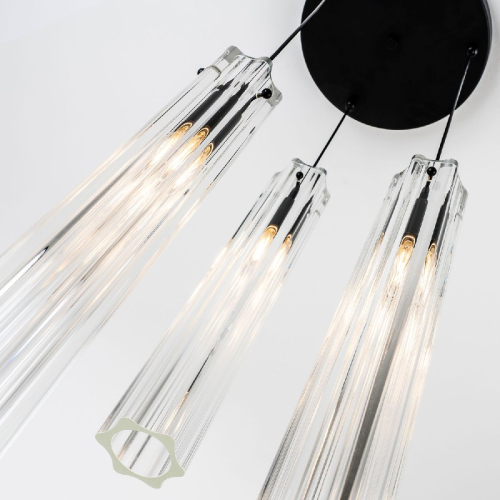 Подвесной светильник Modelux ML.3330.3 BK изображение в интернет-магазине Cramer Light фото 5