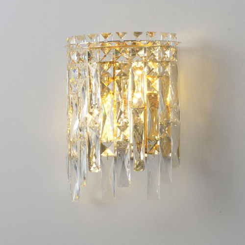Настенный светильник Crystal Lux ABRIL AP2 GOLD изображение в интернет-магазине Cramer Light