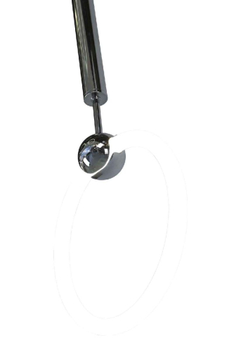 Подвесной светильник AM Group AM453 D250 CH изображение в интернет-магазине Cramer Light фото 2