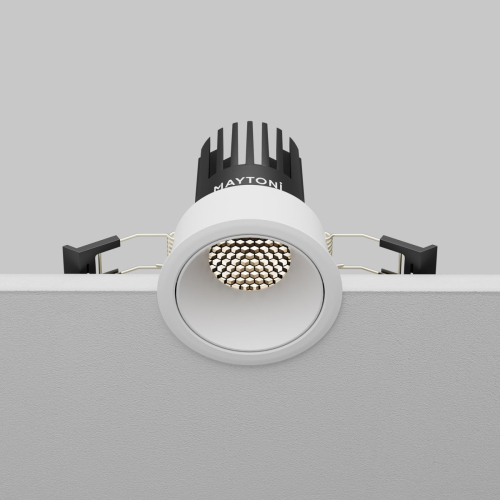 Встраиваемый светильник Maytoni Dip DL115-10W-4K-W изображение в интернет-магазине Cramer Light фото 9