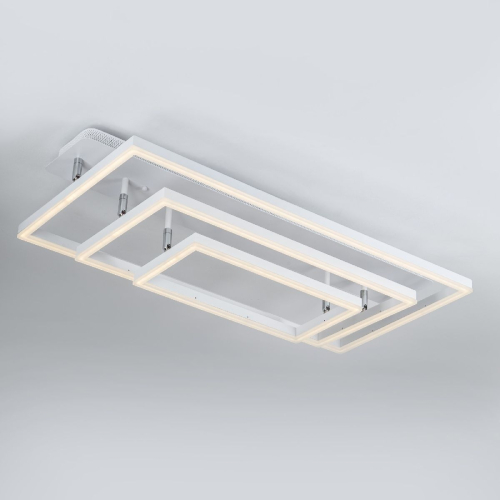 Потолочная люстра LED4U L11001-3CL WH изображение в интернет-магазине Cramer Light фото 4