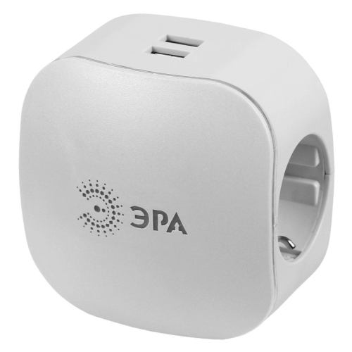 Сетевой разветвитель ЭРА SP-3e-USB-2A Б0015243 дополнительное фото