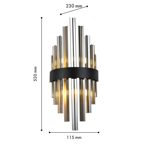 Настенный светильник Favourite Marquis 4262-1W изображение в интернет-магазине Cramer Light фото 2