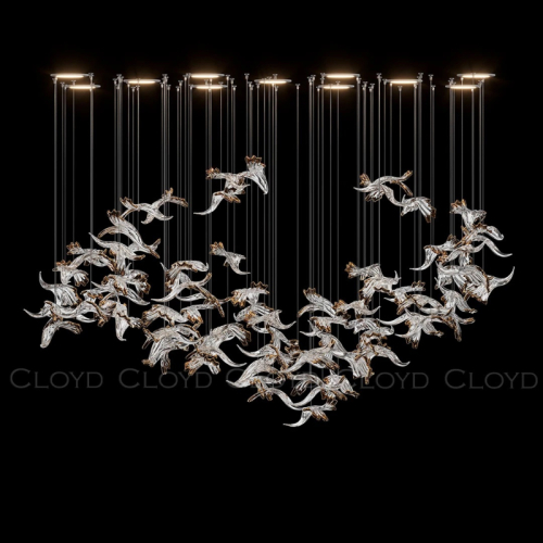 Каскадная люстра Cloyd Aeria 60003 изображение в интернет-магазине Cramer Light