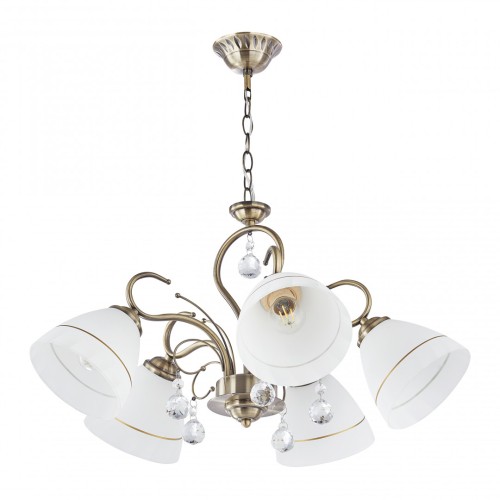 Подвесная люстра Arte Milano Amalfi 339656/5 AB изображение в интернет-магазине Cramer Light фото 4