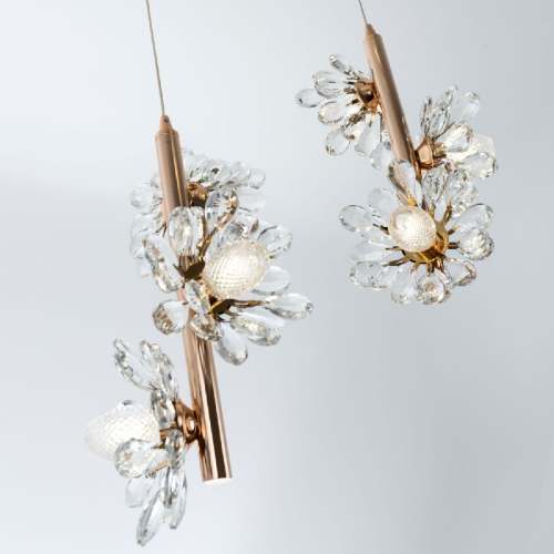 Подвесная люстра Modelux ML.1855.9 GD изображение в интернет-магазине Cramer Light фото 6