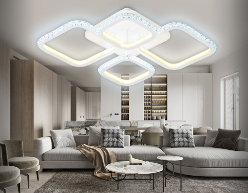 Потолочная люстра Ambrella Light Acrylica FA9541 изображение в интернет-магазине Cramer Light фото 7