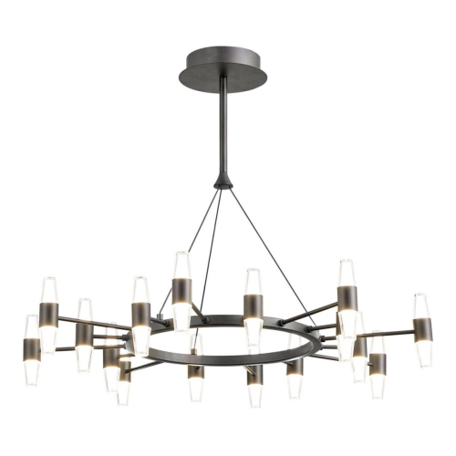 Подвесная люстра Lussole Hopkins LSP-7407 изображение в интернет-магазине Cramer Light фото 2