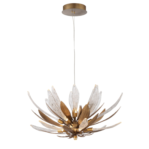 Подвесная люстра Delight Collection RP168416-19 bronze/clear изображение в интернет-магазине Cramer Light фото 2