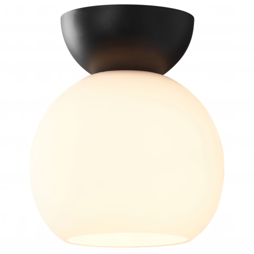 Потолочный светильник iLamp Mono C6079-1 BK+WH изображение в интернет-магазине Cramer Light фото 2