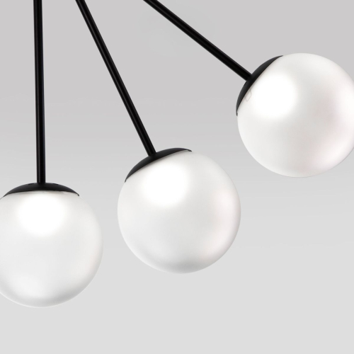 Потолочная люстра Eurosvet Vinter 201057 LED черный a072623 изображение в интернет-магазине Cramer Light фото 4