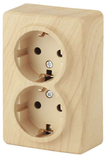 Розетка 2P+E Schuko Эра 11-2205-11 Б0020693 дополнительное фото