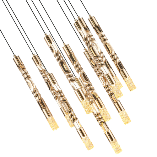 Подвесной светильник Delight Collection OM2365-F1 gold изображение в интернет-магазине Cramer Light фото 3