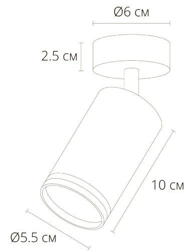 Спот Arte Lamp Imai A2365PL-1BK изображение в интернет-магазине Cramer Light фото 2