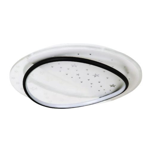 Потолочный светильник LED4U L1036-480 BK изображение в интернет-магазине Cramer Light