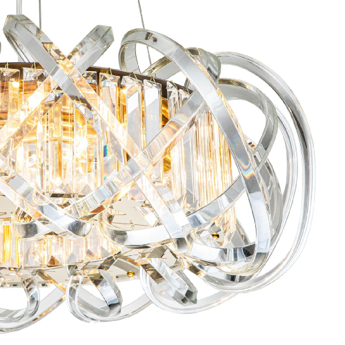 Подвесная люстра Indigo Braccia 12007/10P Gold V000399 изображение в интернет-магазине Cramer Light фото 6