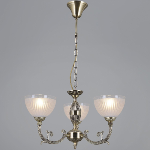 Подвесная люстра Illumico IL9939-3PSQ-24 AB CAPELLA изображение в интернет-магазине Cramer Light фото 2