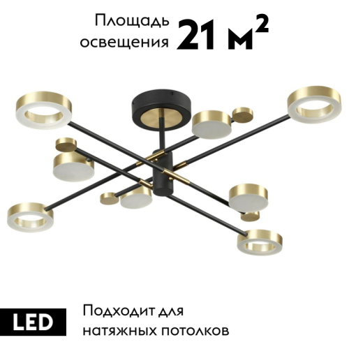 Потолочная люстра Odeon Light Denzel 4321/63CL изображение в интернет-магазине Cramer Light фото 2