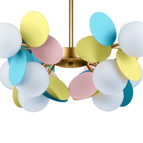 Подвесная люстра Loft IT Matisse 10008/8 mult изображение в интернет-магазине Cramer Light фото 5
