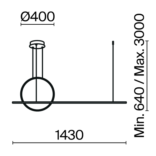 Подвесная люстра Maytoni Halo MOD247PL-L49BSK изображение в интернет-магазине Cramer Light фото 3
