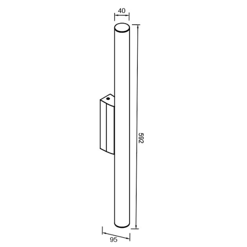 Подсветка для зеркала Mantra Antiga 9255 дополнительное фото фото 4