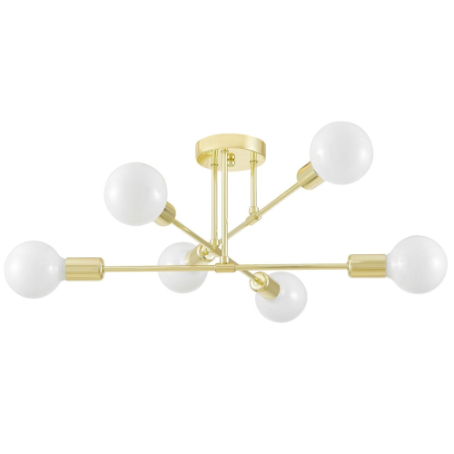 Потолочная люстра Lampit Nova TC 2010-6 GD изображение в интернет-магазине Cramer Light