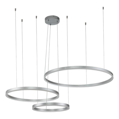 Подвесная люстра Indigo Galass 14001/3P Silver V000014L изображение в интернет-магазине Cramer Light
