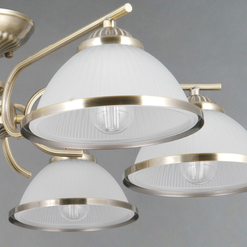 Потолочная люстра Illumico IL0891-6CSQ-26 AB ELITE изображение в интернет-магазине Cramer Light фото 3