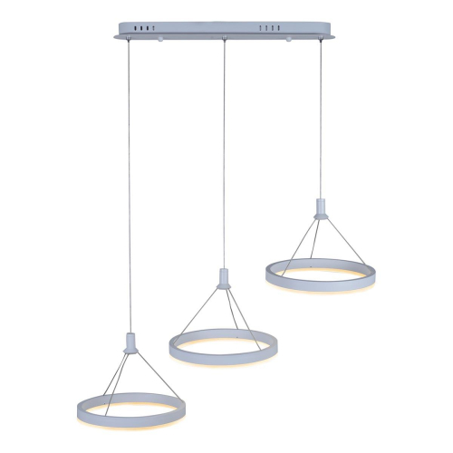 Подвесной светодиодный светильник iLedex Libra D075-3 WH изображение в интернет-магазине Cramer Light фото 4