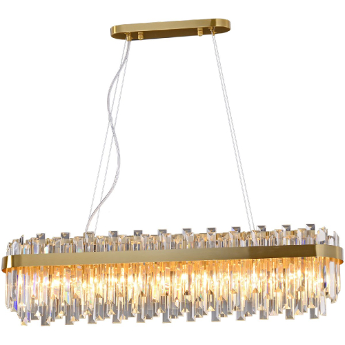 Подвесная люстра Illumico IL5189-8LLS-29 BRASS MIRAGE изображение в интернет-магазине Cramer Light фото 2