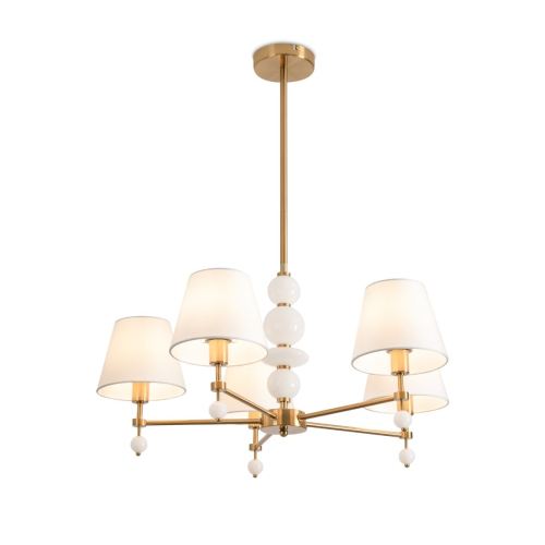 Люстра на штанге Freya Lucente FR2064PL-05BS изображение в интернет-магазине Cramer Light фото 7