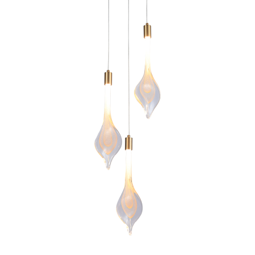 Подвесной светильник Delight Collection P98066-3 antique brass изображение в интернет-магазине Cramer Light