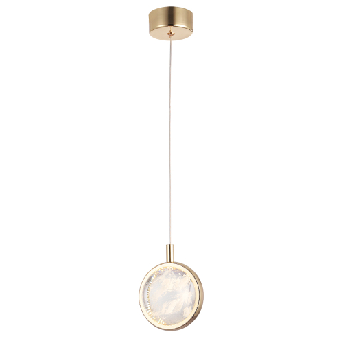 Подвесной светильник Crystal Lux CIELO SP6W LED GOLD изображение в интернет-магазине Cramer Light фото 4