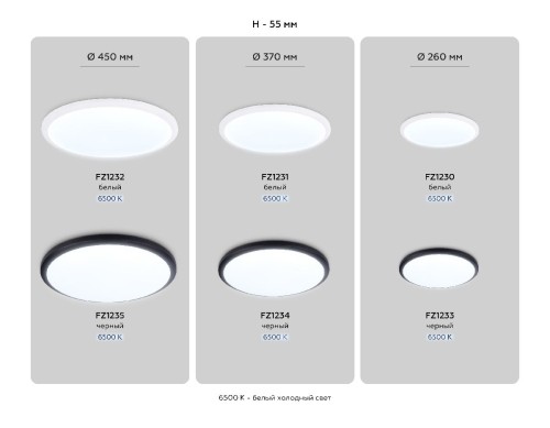 Потолочный светильник Ambrella Light Orbital Air FZ1234 изображение в интернет-магазине Cramer Light фото 5