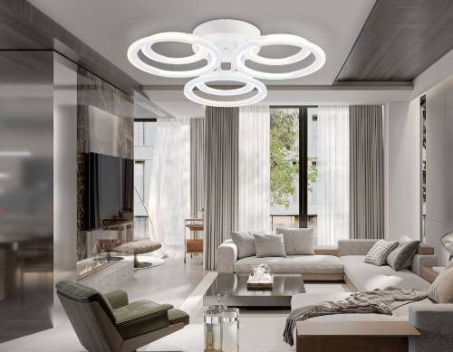 Потолочная люстра Ambrella Light Original Acrylica FA8943 изображение в интернет-магазине Cramer Light фото 5