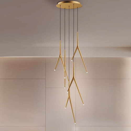 Подвесная люстра Mantra Arrecife 9364+9229 (5L) изображение в интернет-магазине Cramer Light