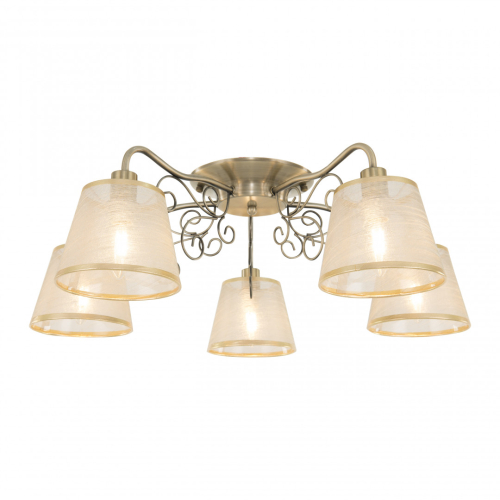 Потолочная люстра Arte Milano 341120/5 AB изображение в интернет-магазине Cramer Light фото 3