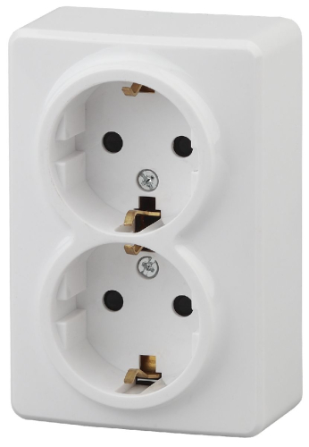 Розетка 2P+E Schuko Эра 11-2205-01 Б0020691 дополнительное фото