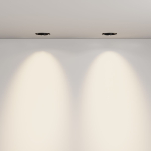 Встраиваемый светильник Maytoni Lens DL105-12W3K-B изображение в интернет-магазине Cramer Light фото 9