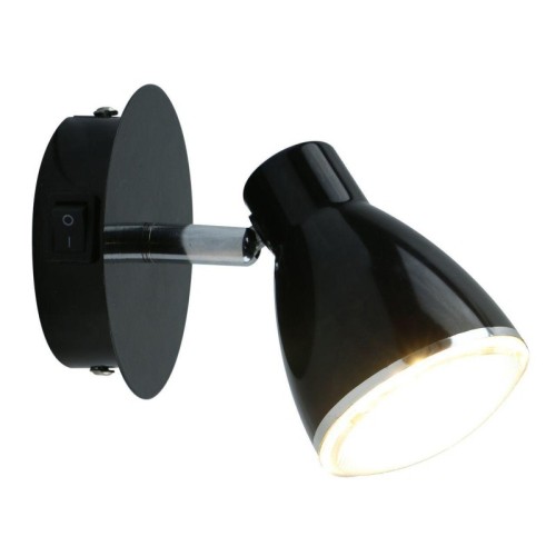 Светодиодный спот Arte Lamp Gioved A6008AP-1BK изображение в интернет-магазине Cramer Light