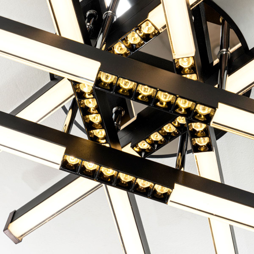 Потолочный светильник Modelight MDL.9374.600CL BK изображение в интернет-магазине Cramer Light фото 5