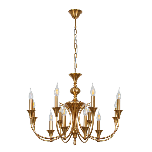 Подвесная люстра Arte Lamp Collinetta A4094LM-12PB изображение в интернет-магазине Cramer Light