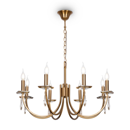 Подвесная люстра Freya Forte FR1006PL-08G изображение в интернет-магазине Cramer Light