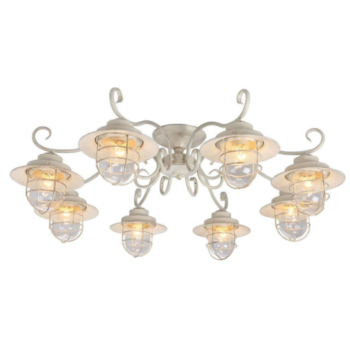 Потолочная люстра Arte Lamp 6 A4579PL-8WG изображение в интернет-магазине Cramer Light