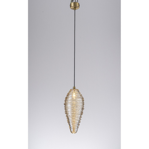 Подвесной светильник Belfast Brackley 102-1 BR AM изображение в интернет-магазине Cramer Light