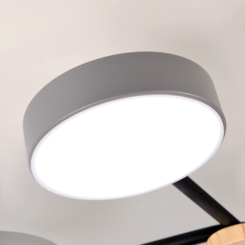 Потолочная люстра LED4U L3201-960 GR изображение в интернет-магазине Cramer Light фото 6