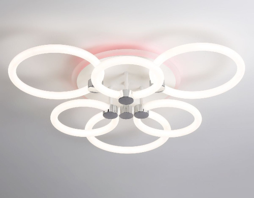 Потолочная люстра Ambrella Light Acrylica Original FA3844 изображение в интернет-магазине Cramer Light фото 2