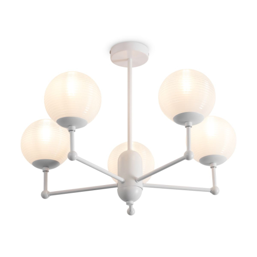 Люстра на штанге Freya Aris FR5565PL-05W изображение в интернет-магазине Cramer Light